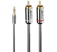 LINDY 10m 3.5mm to Phono Audio Cable, Cromo Line