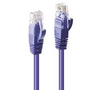Lindy 10m Cat.6 U/UTP Network Cable Purple. Cable length: 10 m Cable standard: Cat6 Cable shielding: U/UTP (UTP) Connector 1: RJ-45 Connector 2: RJ-45 Connector contacts plating: Gold Product colour: