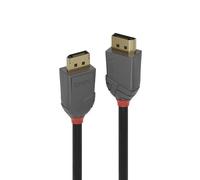Lindy 10m DisplayPort 1.2 Cable, Anthra Line