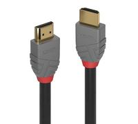 Lindy 10m Standard HDMI Cable, Anthra Line, Long Length, Gold Plated, Ethernet,