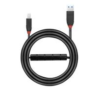 Lindy 10m USB 3.0 Active Cable Slim. Cable length: 10 m. Connector 1: USB A Connector 2: USB B USB version: USB 3.2 Gen 1 (3.1 Gen 1) Maximum data transfer rate: 5 Gbit/s Connector contacts plating: C