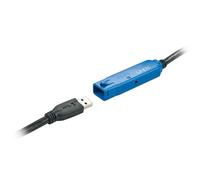 Lindy 10m USB 3.0 Active Extension Pro. Cable length: 10 m. Connector 1: USB A Connector 2: USB A USB version: USB 3.2 Gen 1 (3.1 Gen 1) Maximum data transfer rate: 5 Gbit/s Connector contacts plating