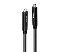 Lindy 10m USB 3.2 Gen 1 and DP 1.4 Type C Hybrid Cable