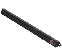 LINDY 12 Way Vertical Mount PDU with UK Mains Sockets - Switched 3m