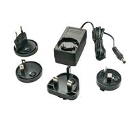 LINDY 73807 1.5 m 12 V DC 1.25 A Multi Country Switching AC Adapter - Black