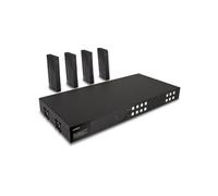 Lindy 38345-4x4 HDMI 4K60 Cat.6 Matrix with HDBaseT Extender, 150m