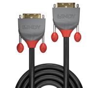 Lindy 15m DVI-D Dual Link Cable. Anthra Line