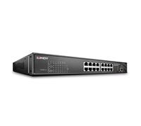 Lindy 16 Port + 2 SFP Gigabit Managed Switch PoE