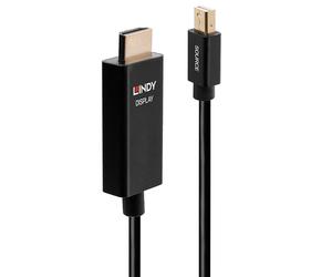 Lindy 1m Active Mini DisplayPort to HDMI Cable with HDR