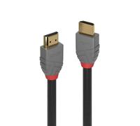 Lindy - 1m High Speed HDMI Cable, Anthra Line - 30 AWG