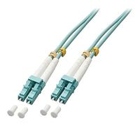 Lindy LC-LC OM3 50/125 Fibre Optic Patch Cable - 1 Metre