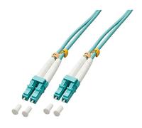 Lindy 1m LC-LC OM3 50/125 Fibre Optic Patch Cable. Cable length: 1 m Fibre optic type: OM3 Connector 1: LC Connector 2: LC Core diameter: 50 m Full duplex