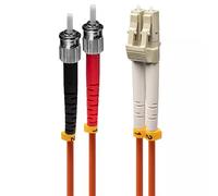 Lindy 1m LC-ST OM2 50/125 Fibre Optic Patch Cable