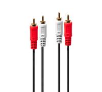 Lindy 1m Premium Phono To Phono Cable