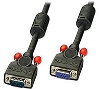 LINDY 1m Premium SVGA Monitor Extension Cable, Black