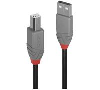 Lindy 1m USB 2.0 Printer Cable, USB-A to USB-B Cable ,Scanner and Printer cable for HP, Canon, Dell, Epson, Brother, Electric Piano, Anthra line