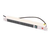 Lindy 1U 12 Way IEC Sockets Horizontal PDU with IEC Mains Cable