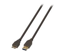 LINDY 2 m Type A Male to Micro-B Male USB 3.2 Cable