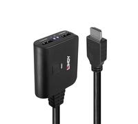 Lindy 2 Port HDMI 4K60 Splitter Cable