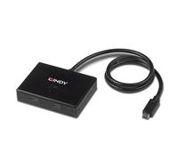 Lindy 2 Port USB 3.2 Gen 2 Type C Bi-Directional Switch