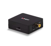 Lindy 2-Way SPDIF Digital Audio Converter Optical Toslink to Coaxial