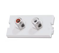 Lindy 2 x Phono Snap-in Block