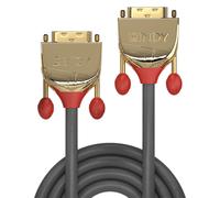 Lindy 20m DVI-D Single Link Cable. Gold Line