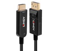 20m Fibre Optic Hybrid DisplayPort 1.2 to HDMI 18G Cable