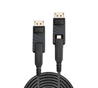 20m Fibre Optic Hybrid Mini DisplayPort 1.4 Cable