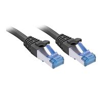 Lindy 25 m 47421 CAT6 A S/FTP (S-STP) Black Network Cable - RJ-45 Network Cable (25 m, CAT6 A S/FTP (S-STP) RJ-45, Black)