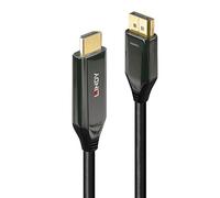 Lindy 2m Active DisplayPort 1.4 to HDMI 8K60 Cable 2 m HDMI Type A (Standard) DisplayPort Male Male Straight