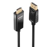 Lindy 2m DP to HDMI Adapter Cable with Hdr