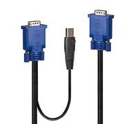 Lindy 2m Combined KVM & USB Cable
