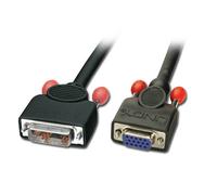 Lindy 2m DVI-A (Analogue) Male to VGA Female Adapter Cable