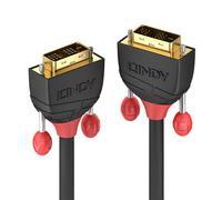 Lindy 2m DVI-D Single Link Cable Black Line. Cable length: 2 m Connector 1: DVI-D Connector 2: DVI-D