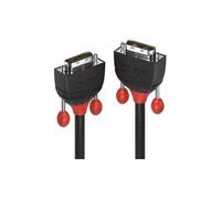 Lindy 2M DVI-D Video Cable Single-Link Male-Male Digital Video Shielding Black