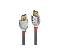 Lindy 2m High Speed Hdmi Cable, Cromo Line in Grey Lindy Grey