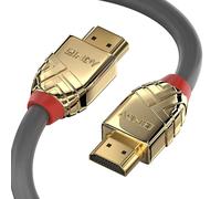 Lindy 2m High Speed HDMI Cable, Gold Line, Premium Design, Gold Plated, Ethernet