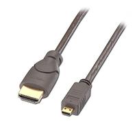 LINDY 2m High Speed HDMI to Micro HDMI Cable with Ethernet