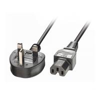 Lindy 30458 2m Mains UK 3 Pin Plug to Hot Conditioned IEC C15 Powe...