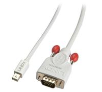 Lindy 2m Mini DisplayPort to VGA Cable, White