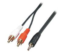 Lindy 2m Premium Phono To 3.5mm Cable