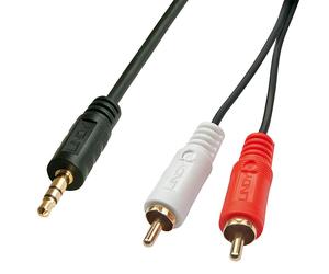 Lindy 2m Premium Phono To 3.5mm Cable