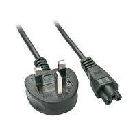 Lindy 2m UK to IEC C5 Mains Cable
