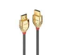 Lindy 2m Ultra High Speed HDMI Cable Gold Line 2 m HDMI Type A (Standard) HDMI Type A (Standard) 48 Gbit/s Grey