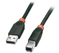 LINDY 2m USB 2.0 Cable - Type A to B, Black