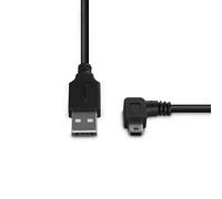 Lindy 2m USB 2.0 Cable Type A to MiniB, 90 Degree Right Angle