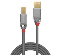 Lindy 2M Usb 2.0 Type A To B Cable Cromo Line. Cable Length: 2 M. Connector 1: U