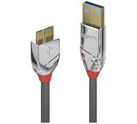 Lindy 2m USB 3.2 Type A to Micro-B Cable, 5Gbps, Cromo Line