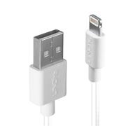 Lindy 2m USB to Lightning Cable White